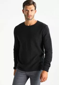 INDICODE JEANS KRISTAN - Pullover - Black