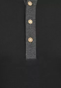 INDICODE JEANS IDWINSTON - T-shirt à Manches Longues - Metallic Black -INDICODE JEANS Boutique 0e0758cbe8fd4fcb86abc6df6009b6a7