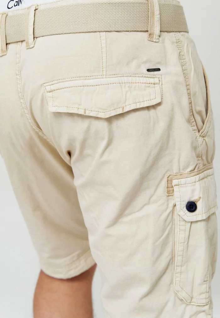 INDICODE JEANS CARGO ABNER - Short - Fog 3 INDICODE JEANS CARGO ABNER - Short - Fog – Image 3