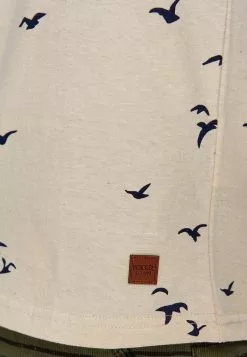 INDICODE JEANS MCFARLAND - T-shirt Imprimé - Ecru Mix -INDICODE JEANS Boutique 0e42f076a32c4005b4609cd44e9d60fe