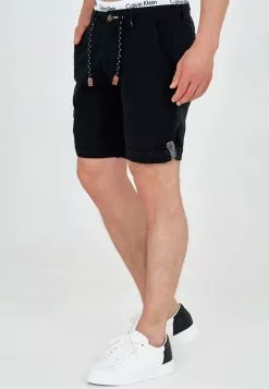 INDICODE JEANS Short - Black -INDICODE JEANS Boutique 0e66b8a4ffe24cdfa79ec8d192e625d6
