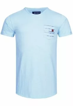 INDICODE JEANS MORAN - T-shirt Imprimé - Blue Wave 13 INDICODE JEANS MORAN - T-shirt Imprimé - Blue Wave -INDICODE JEANS Boutique 0efdda36ca27415685b31210e719b19f
