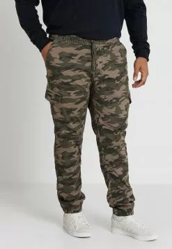 INDICODE JEANS LEVI PLUS - Pantalon Cargo - Green