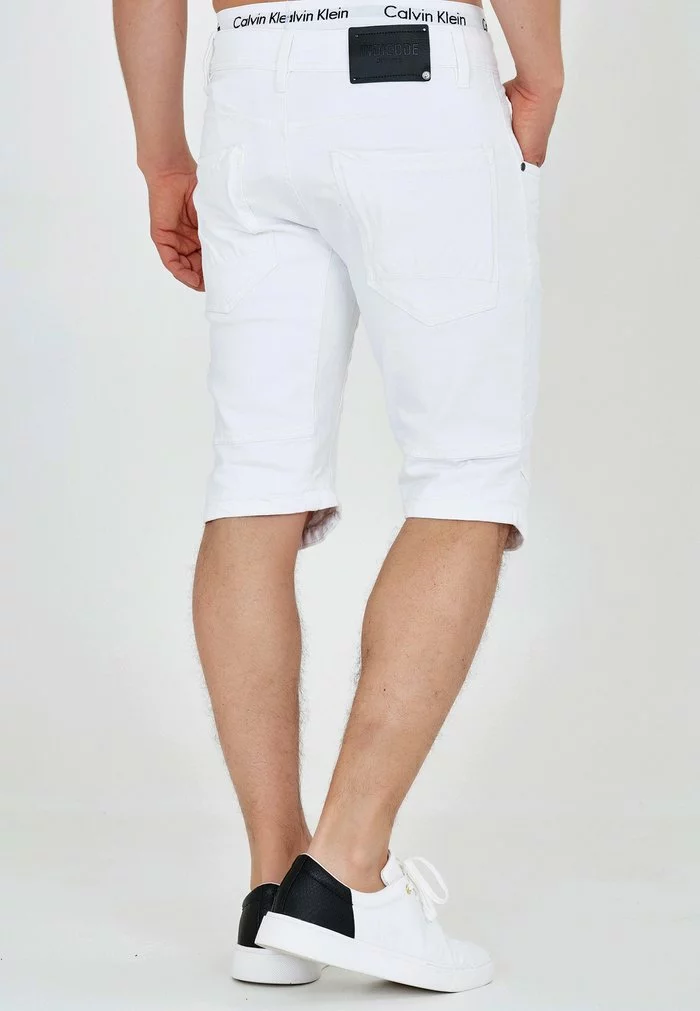 INDICODE JEANS LEON - Short En Jean - Offwhite 3 INDICODE JEANS LEON - Short En Jean - Offwhite – Image 3