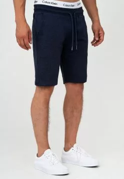 INDICODE JEANS ECKERD - Short - Navy Mix -INDICODE JEANS Boutique 0fc7162bfd074cdea370990e71b5423d
