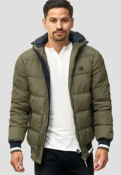 INDICODE JEANS REGULAR FIT - Veste D'hiver - Dark Green 9 INDICODE JEANS REGULAR FIT - Veste D'hiver - Dark Green -INDICODE JEANS Boutique 0ff9ced093744baa8e46b673cdba4015