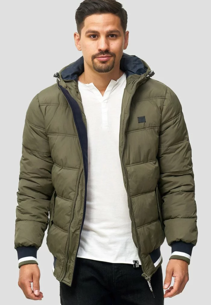 INDICODE JEANS REGULAR FIT - Veste D'hiver - Dark Green 4 INDICODE JEANS REGULAR FIT - Veste D'hiver - Dark Green – Image 4