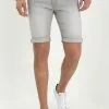 INDICODE JEANS KADEN - Short En Jean - Light Grey