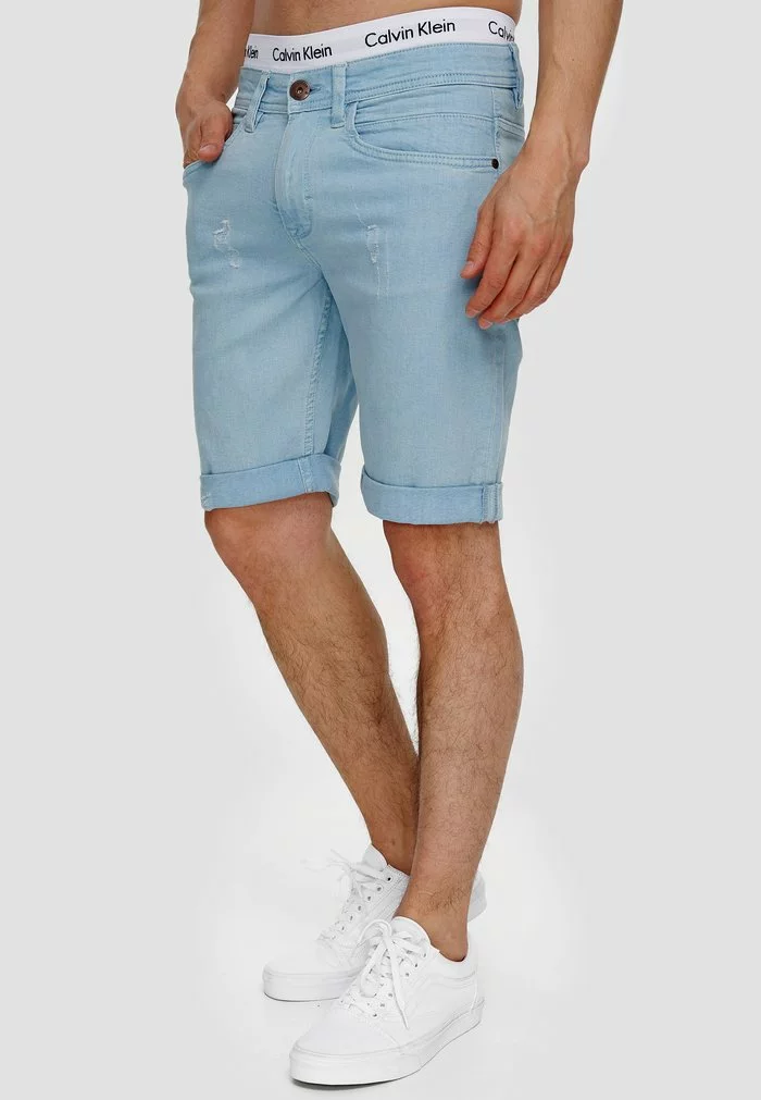 INDICODE JEANS Short En Jean - Blue Wave 4 INDICODE JEANS Short En Jean - Blue Wave – Image 4