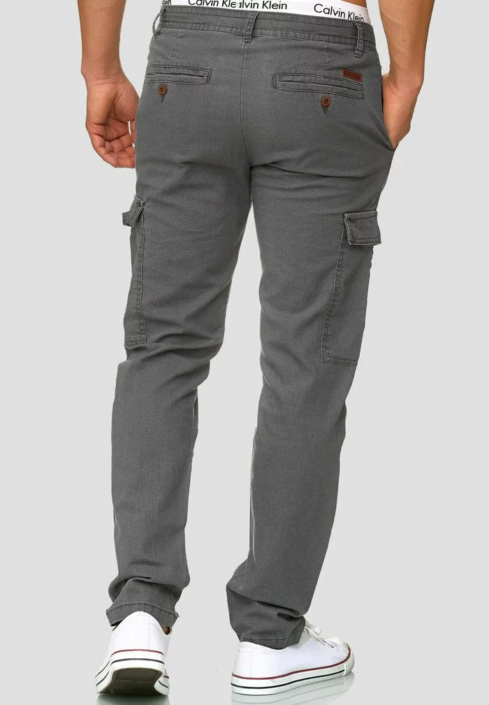 INDICODE JEANS Pantalon Cargo - Iron 3 INDICODE JEANS Pantalon Cargo - Iron – Image 3