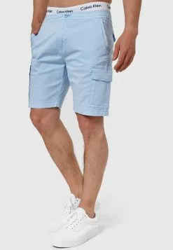 INDICODE JEANS KINNAIRD - Short - Light Blue -INDICODE JEANS Boutique 10c21b2d805c4957a9888e75a26c5c3c