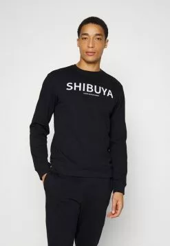 INDICODE JEANS YISIDRO SET - Sweatshirt - Black -INDICODE JEANS Boutique 114eba7b233e4141a8757a5f44b23f05