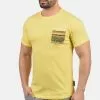 INDICODE JEANS IDPAXTON - T-shirt Imprimé - Yellow