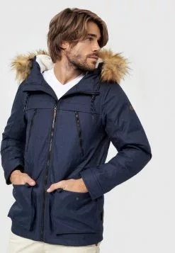 INDICODE JEANS Parka - Navy -INDICODE JEANS Boutique 11d5cb9bb97e41d7973bb9d7a062c1a2