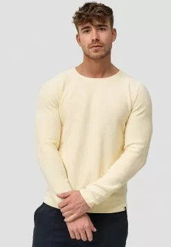 INDICODE JEANS LOAKIM - Pullover - Pale Banana