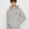INDICODE JEANS NEVILLY - Sweat à Capuche - Light Grey Mix
