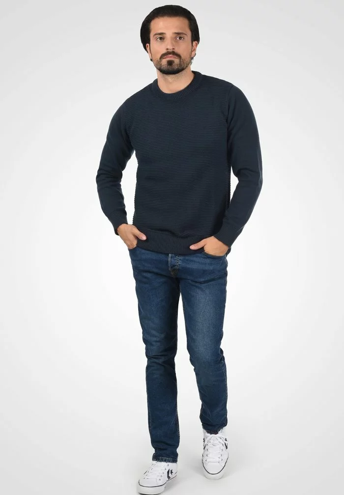 INDICODE JEANS IDRICARDO - Pullover - Navy 2 INDICODE JEANS IDRICARDO - Pullover - Navy – Image 2