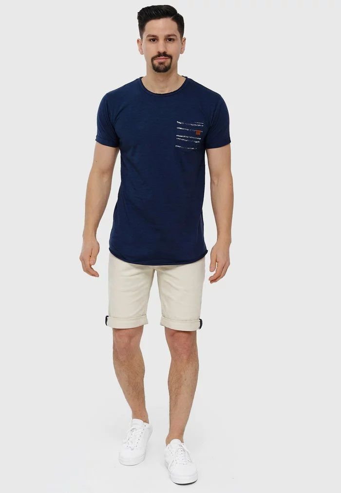 INDICODE JEANS MORAN - T-shirt Imprimé - Navy 2 INDICODE JEANS MORAN - T-shirt Imprimé - Navy – Image 2