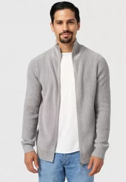 INDICODE JEANS DODSON - Gilet - Lt Grey Mix