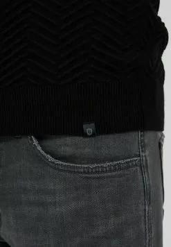 INDICODE JEANS IDBANJAMON - Pullover - Black -INDICODE JEANS Boutique 1338158676a449d090ea8bea7dbc3022