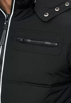 INDICODE JEANS MARLON - Veste D'hiver - Black -INDICODE JEANS Boutique 137eb1c0c4f245f2bd43bf229111bd93