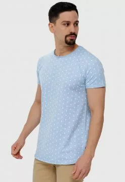 INDICODE JEANS T-shirt Imprimé - Blue Wave -INDICODE JEANS Boutique 13cec456a34542e59f353b13e1a6ab8d