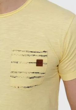 INDICODE JEANS MORAN - T-shirt Imprimé - Pale Banana -INDICODE JEANS Boutique 142af3d627924090a88a98750d8810c8