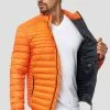 INDICODE JEANS Veste Mi-saison - Orange