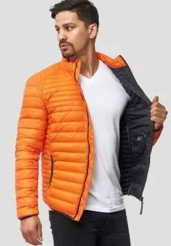INDICODE JEANS Veste Mi-saison - Orange