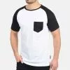 INDICODE JEANS IDGRESHAM - T-shirt Imprimé - White Black