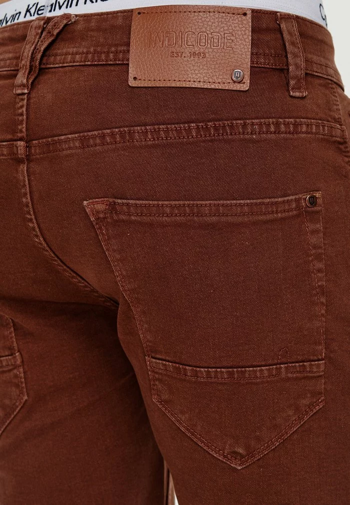INDICODE JEANS Short En Jean - Rootbeer 8 INDICODE JEANS Short En Jean - Rootbeer – Image 8