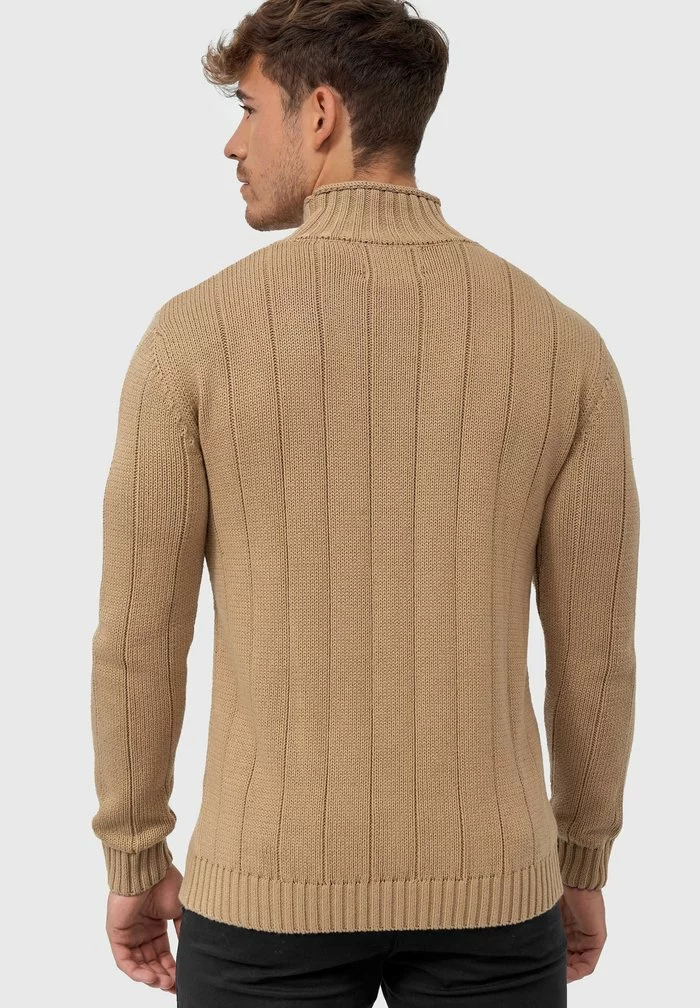 INDICODE JEANS ASPEN - Pullover - Cornstalk 3 INDICODE JEANS ASPEN - Pullover - Cornstalk – Image 3