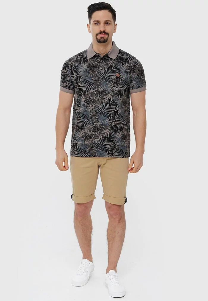 INDICODE JEANS Polo - Pewter 2 INDICODE JEANS Polo - Pewter – Image 2