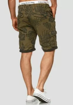 INDICODE JEANS ALBERT - Short - Army -INDICODE JEANS Boutique 1590950ce1c140cc86b7f93bd2beceb3