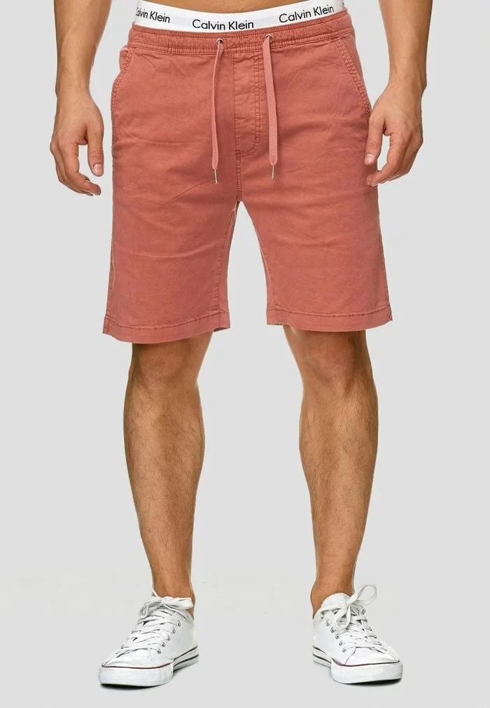 INDICODE JEANS KELOWNA - Short - Orange 1 INDICODE JEANS KELOWNA - Short - Orange