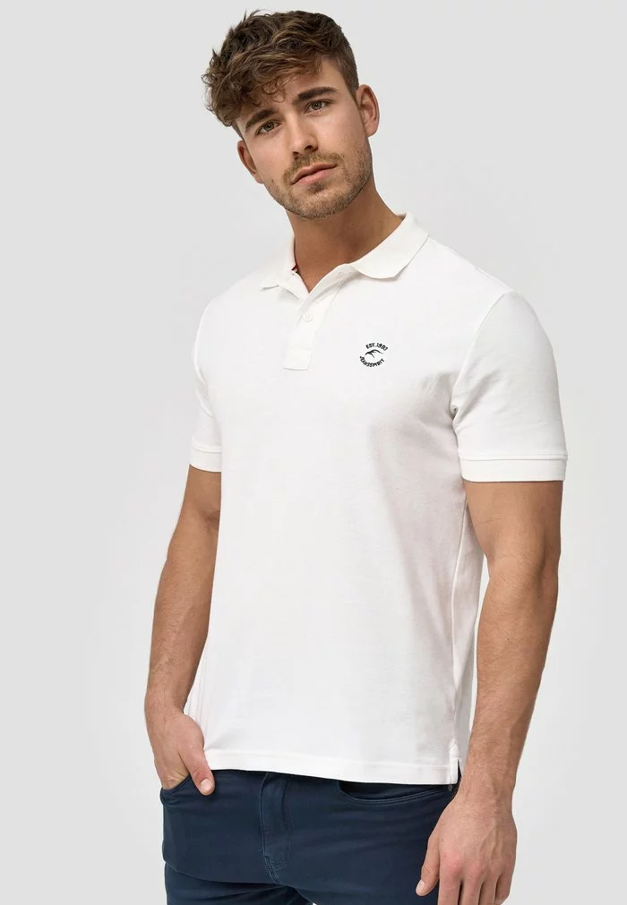 INDICODE JEANS WADIM - Polo - Offwhite 1 INDICODE JEANS WADIM - Polo - Offwhite