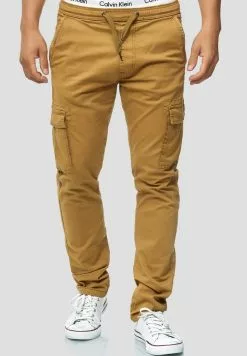 INDICODE JEANS BROADWICK - Pantalon Cargo - Camel