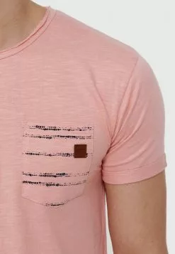 INDICODE JEANS MORAN - T-shirt Imprimé - Coral Cloud -INDICODE JEANS Boutique 1635c8dc137d4fbda3ee061b15c805dc