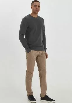 INDICODE JEANS IDKENO - Sweatshirt - Charcoal Mix -INDICODE JEANS Boutique 163ab0cbd2544e2da97a6ae65b73bcda