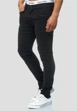 INDICODE JEANS Jean Slim - Black -INDICODE JEANS Boutique 164f1a4fbc464389a5c79fd1467b58a8