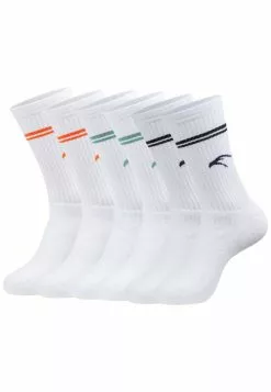 INDICODE JEANS 6 PACK - Chaussettes - Orange/army/navy