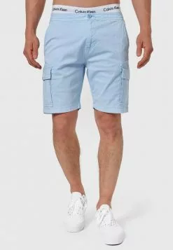 INDICODE JEANS KINNAIRD - Short - Light Blue