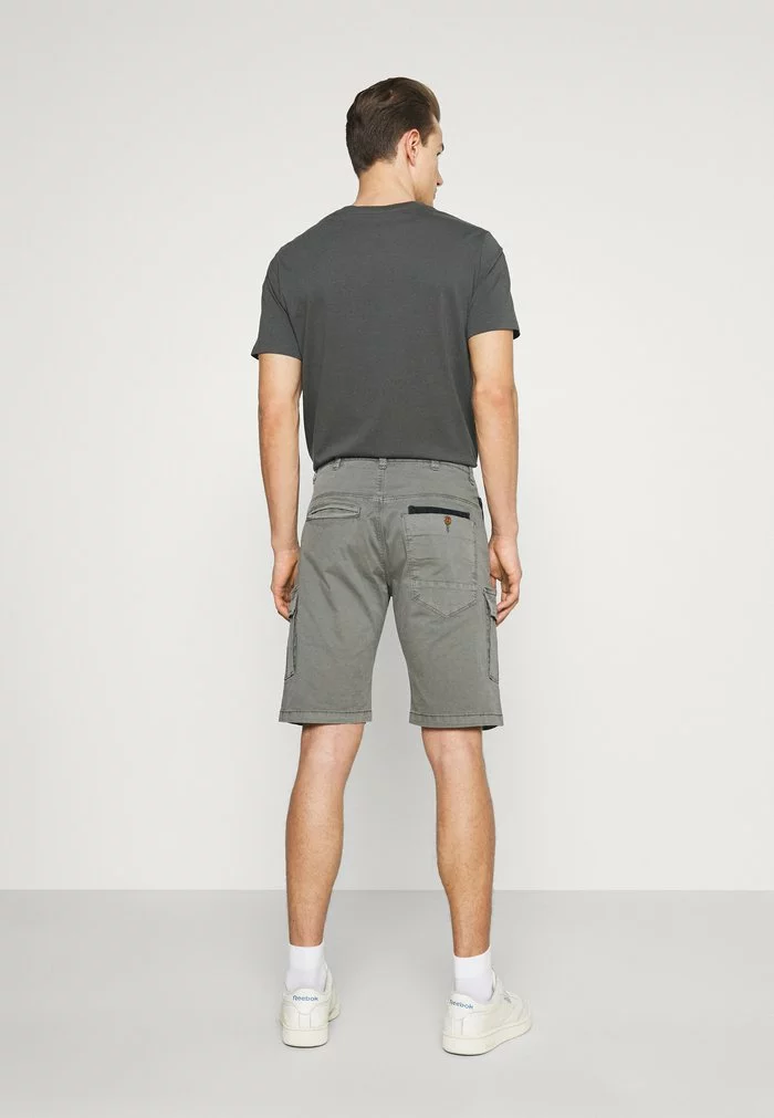 INDICODE JEANS ATHLONE - Short - Pewter 3 INDICODE JEANS ATHLONE - Short - Pewter – Image 3