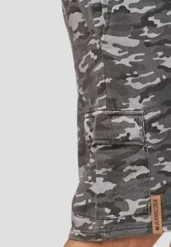 INDICODE JEANS Short - Charcoal Mix -INDICODE JEANS Boutique 176c2a4fa0f44953ae7766a6b5e21a92