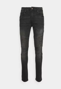 INDICODE JEANS PATTON - Jeans Skinny - Vintage Black -INDICODE JEANS Boutique 1887924e827941a79556a35ab18d5f80