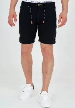 INDICODE JEANS Short - Black
