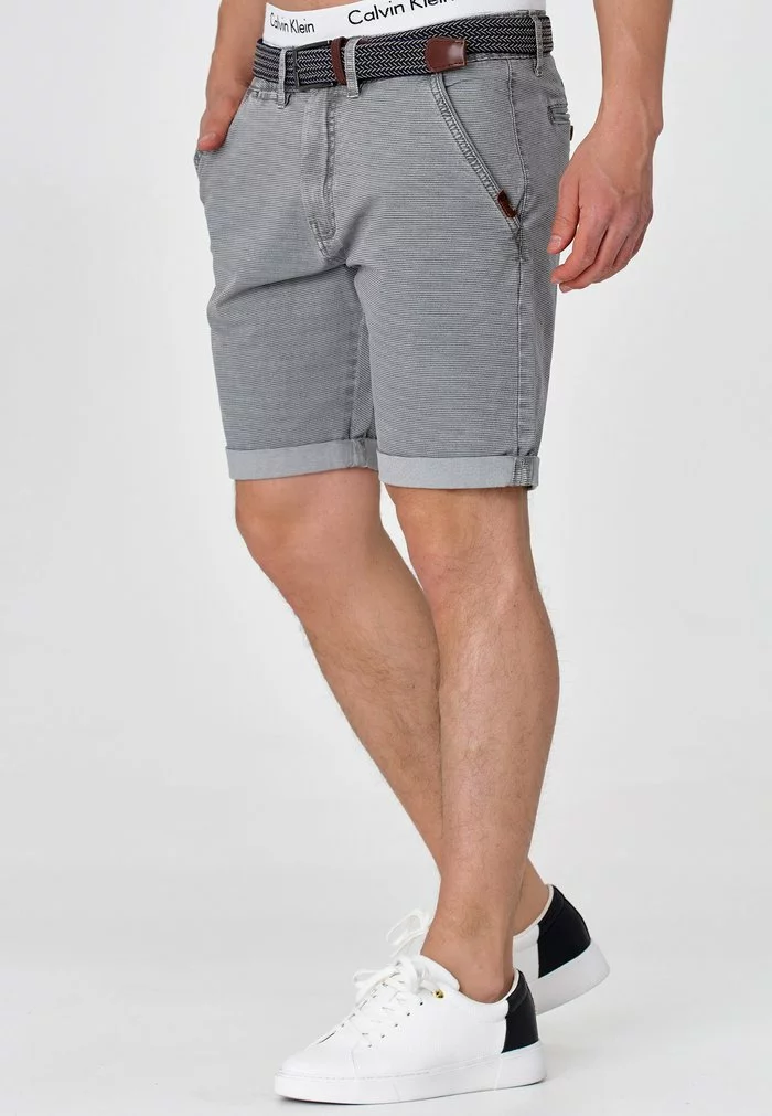 INDICODE JEANS CAEDMON - Short - Lt Grey 4 INDICODE JEANS CAEDMON - Short - Lt Grey – Image 4