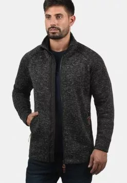 INDICODE JEANS IDLUKIN - Sweat à Capuche Zippé - Dark Gray