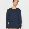 INDICODE JEANS SONG - T-shirt à Manches Longues - Navy