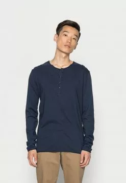 INDICODE JEANS SONG - T-shirt à Manches Longues - Navy